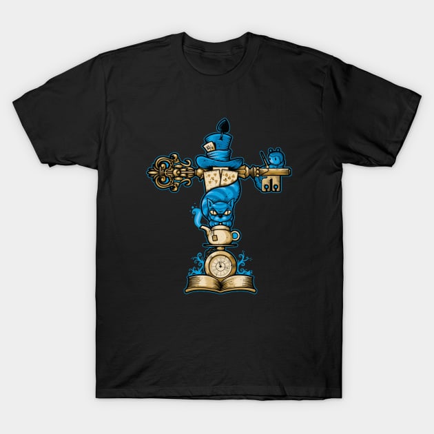 Wonderland Totem T-Shirt by LetterQ